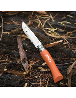 Coltello Opinel chiudibile inox N°7 arancione
