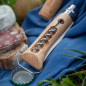 Coltello Opinel N°10 chiudibile con cavatappi e apribottiglie Coltello Opinel N°10 chiudibile con cavatappi e apribottiglie