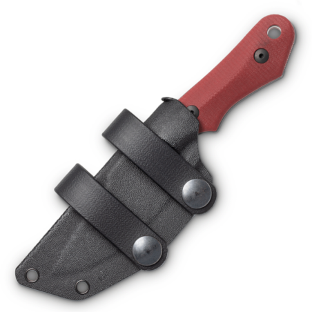 Coltello caccia Handy lama fissa Viper GR G10 rosso