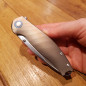 Coltello chiudibile Vale TIBR Titanio anodizzato bronzo Viper