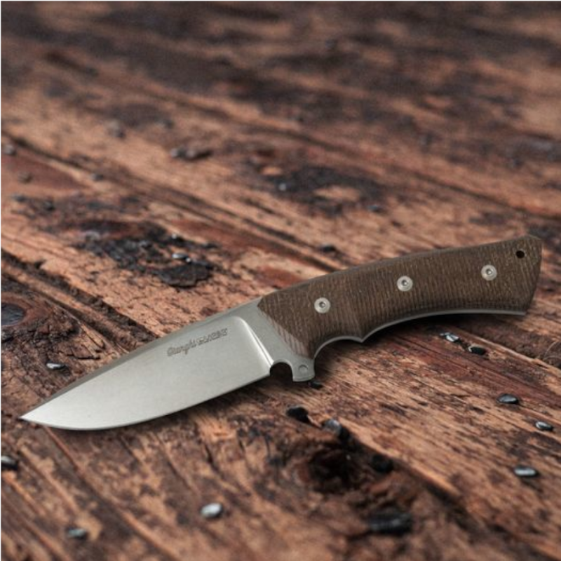 Coltello lama fissa Gianghi Viper IM Micarta Iuta marrone Coltello lama fissa Gianghi Viper IM Micarta Iuta marrone