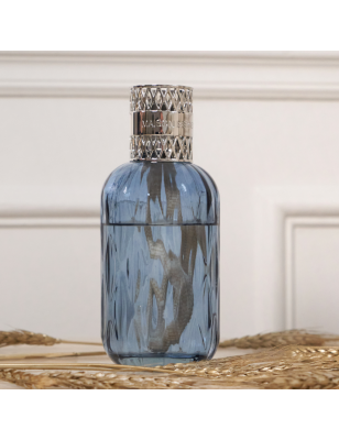 Cofanetto Quintessence blu con ricarica Blé d’Or Lampe Berger