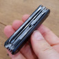 Coltello multiuso Fox Vulpis VP130-SF5 SB alluminio nero Coltello multiuso Fox Vulpis VP130-SF5 SB alluminio nero