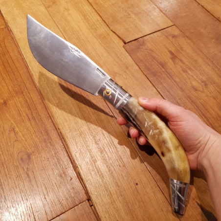 Coltello chiudibile Pusceddu Arburesa XXL corno di Montone
