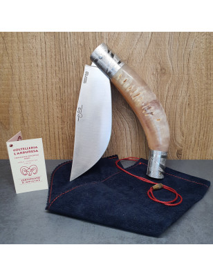 coltello sardo grande manico corno