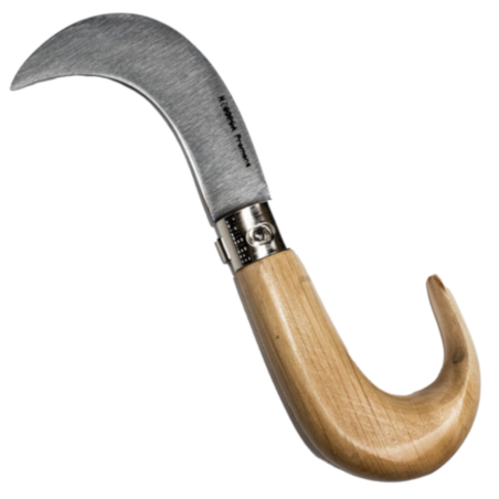 Roncola chiudibile Codega legno di Faggio 18 cm. Prodotta in Italia
