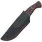Coltello lama fissa damasco Fox FX-106 DCF Eastwood Tiger Coltello lama fissa damasco Fox FX-106 DCF Eastwood Tiger