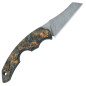 Coltello chiudibile damasco Fox Virtus FX-541 DMG carbonio