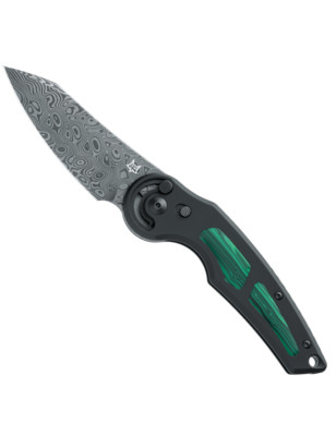 Coltello chiudibile damasco Fox Jupiter FX-555 DM Titanio