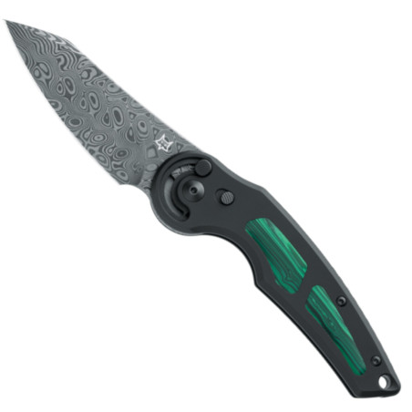 Coltello chiudibile damasco Fox Jupiter FX-555 DM Titanio