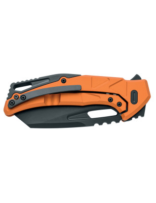 Coltello chiudibile Fox Kronos FX-552 Albor alluminio arancione
