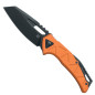 Coltello chiudibile Fox Kronos FX-552 Albor alluminio arancione