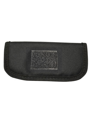 Coltello da collezione con impugnatura in alluminio nero e lama in acciaio inox Magnacut
