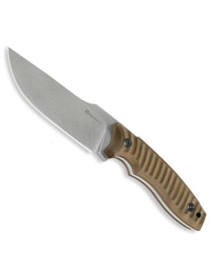 Coltello lama fissa Maserin L.E.O. 919 manico G10 marrone
