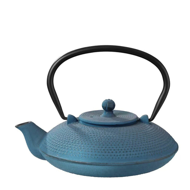 Teiera in ghisa azzurra con filtro in acciaio inox 800 ml