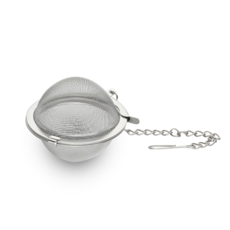 Infusore per tè Weis in acciaio inox con catenella 5 cm Infusore per tè Weis in acciaio inox con catenella 5 cm