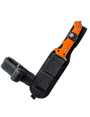 Robusto coltello con lama fissa in acciaio inox realizzato a Maniago in Italia