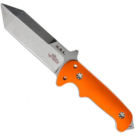 Coltello lama fissa Maserin 925 Diceros G10 arancione