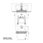 Grill barbecue Yakiniku Kamado XLarge complete 8-12 persone Grill barbecue Yakiniku Kamado XLarge complete 8-12 persone