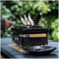 Griglia da tavolo Yakiniku Shichirin rettangolare 2-6 persone Griglia da tavolo Yakiniku Shichirin rettangolare 2-6 persone