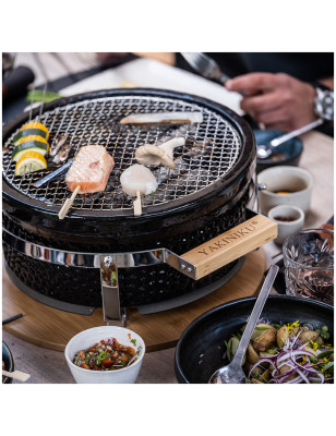 Griglia da tavolo Yakiniku Shichirin rotonda 2-6 persone