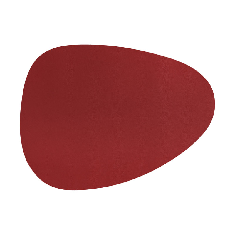 Tovaglietta a forma di goccia Zic Zac togo rossa Tovaglietta a forma di goccia Zic Zac togo rossa