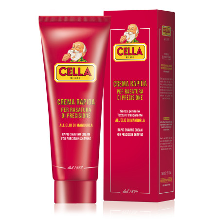 Crema rapida per rasatura Cella Milano 150 ml. Prodotto di alta qualità per uso professionale