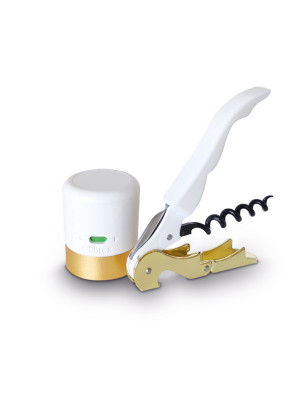 Kit cavatappi Pulltex Pulltap's Basic e tappo spumante
