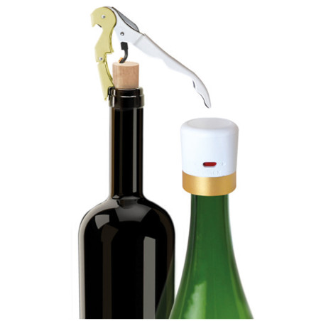 Kit cavatappi Pulltex Pulltap's Basic e tappo spumante