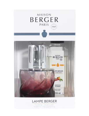 Cofanetto Lampe Berger Spirale rossa e profumo 250 ml