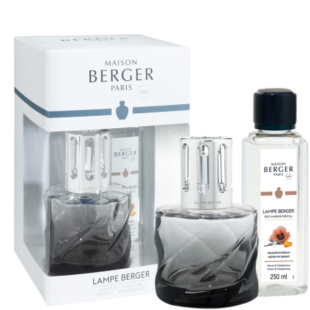Cofanetto Lampe Berger Spirale nera e profumo 250 ml