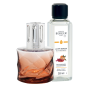 Cofanetto Lampe Berger Spirale rosa ambra e profumo 250 ml Cofanetto Lampe Berger Spirale rosa ambra e profumo 250 ml
