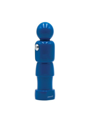 Macina spezie Bisetti Calcetto in faggio laccato blu. Prodotto di alta qualità garantito
