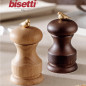 Macina pepe Bisetti Bird faggio colore noce 11 cm Macina pepe Bisetti Bird faggio colore noce 11 cm