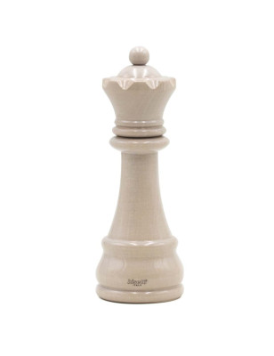 Macina spezie Regina faggio laccato bianco 23 cm. Alta qualità made in Italy