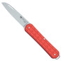 Coltello chiudibile Fox Vulpis FX-VPGP130 RD  alluminio rosso