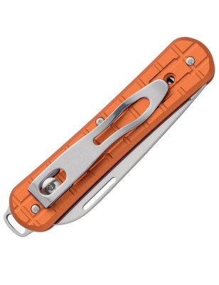 Coltello chiudibile Fox Vulpis FX-VPGP130OR alluminio arancione