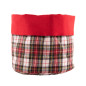 Sacchetto porta pane Zic Zac Christmas in cotone