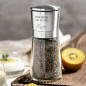 Macina semi di chia Bisetti La Spezia vetro e acciaio 13 cm Macina semi di chia Bisetti La Spezia vetro e acciaio 13 cm