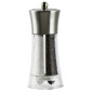 Macina sale e pepe Bisetti Dual Big acrilico e inox 19 cm
