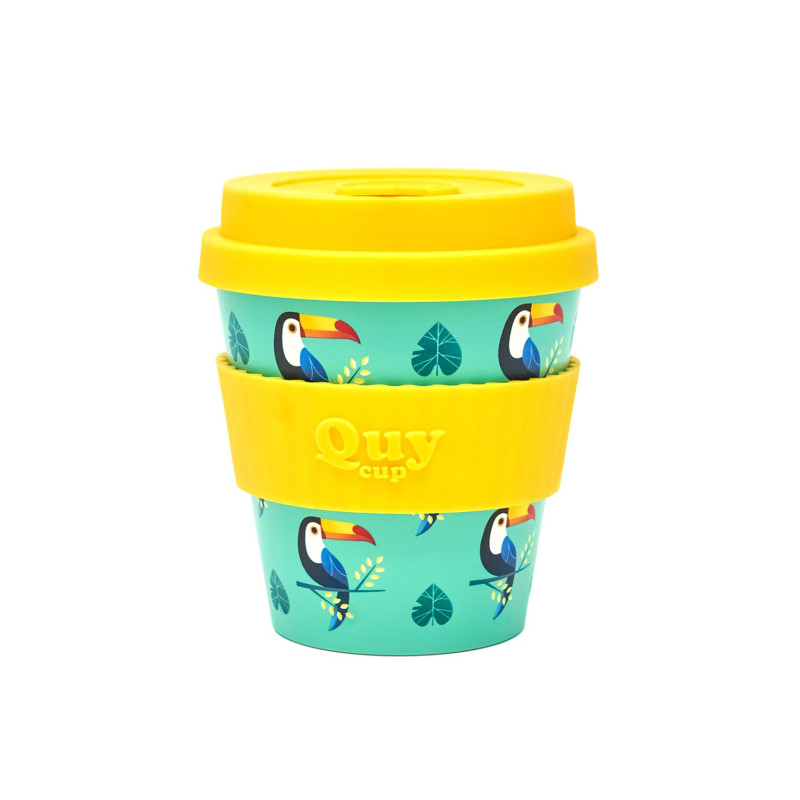 Tazza cappuccino Quy Tucano con coperchio 230 ml
