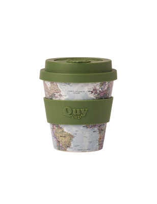 Tazza cappuccino Qui mappa del mondo 230 ml