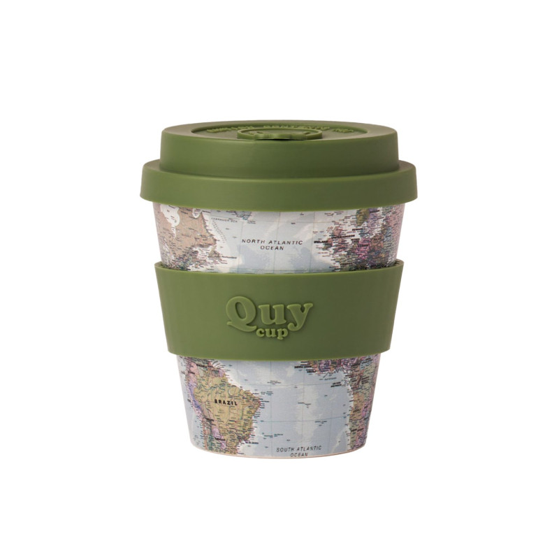 Tazza cappuccino Quy mappa del mondo 230 ml Tazza cappuccino Quy mappa del mondo 230 ml