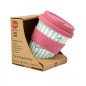 Tazza cappuccino Quy Fenicottero con coperchio 230 ml Tazza cappuccino Quy Fenicottero con coperchio 230 ml