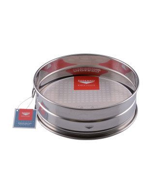 Setaccio pesce e pane inox Paderno 34 cm