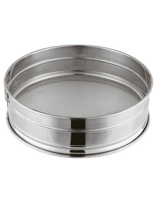 Setaccio pesce e pane inox Paderno 34 cm