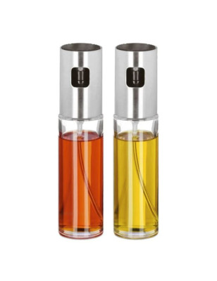 Nebulizzatore olio e aceto Paderno vetro e acciaio inox