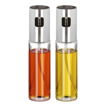 Nebulizzatore olio e aceto Paderno vetro e acciaio inox