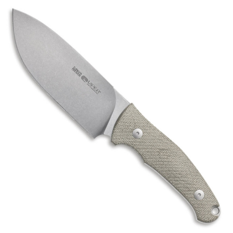 Coltello lama fissa Viper Ranger Canvas Micarta verde