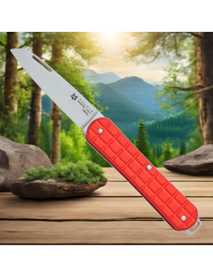 Coltello da tasca Fox Vulpis FX-VPGP130 RD  alluminio rosso